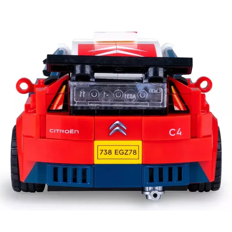 Jamara CaDA 2008 Citroën C4 WRC 1:10 mēroga RC automašīna 2,4 GHz