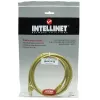 Intellinet tīkla savienojuma kabelis, Cat5e, 7,5 m, dzeltens, CCA, U/UTP, PVC, RJ45, apzeltīti kontakti, bez aizķeršanās, ar aizsarguzmavu, mūža garantija
