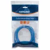 Intellinet tīkla kabelis, Cat6, 2m, zils, CCA, U/UTP, PVC, RJ45, apzeltīti kontakti, bez aizķeršanās, aizsarguzmava, mūža garantija