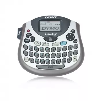 DYMO LetraTag ® 100T - Etiķešu printeris QWZ, QWERTZ, Tiešā termiskā / Termopārnese, Pelēks
