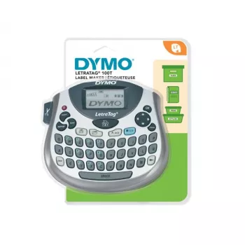 DYMO LetraTag ® 100T - Etiķešu printeris QWZ, QWERTZ, Tiešā termiskā / Termopārnese, Pelēks