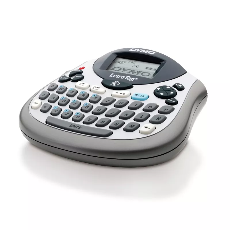 DYMO LetraTag ® 100T - Etiķešu printeris QWZ, QWERTZ, Tiešā termiskā / Termopārnese, Pelēks