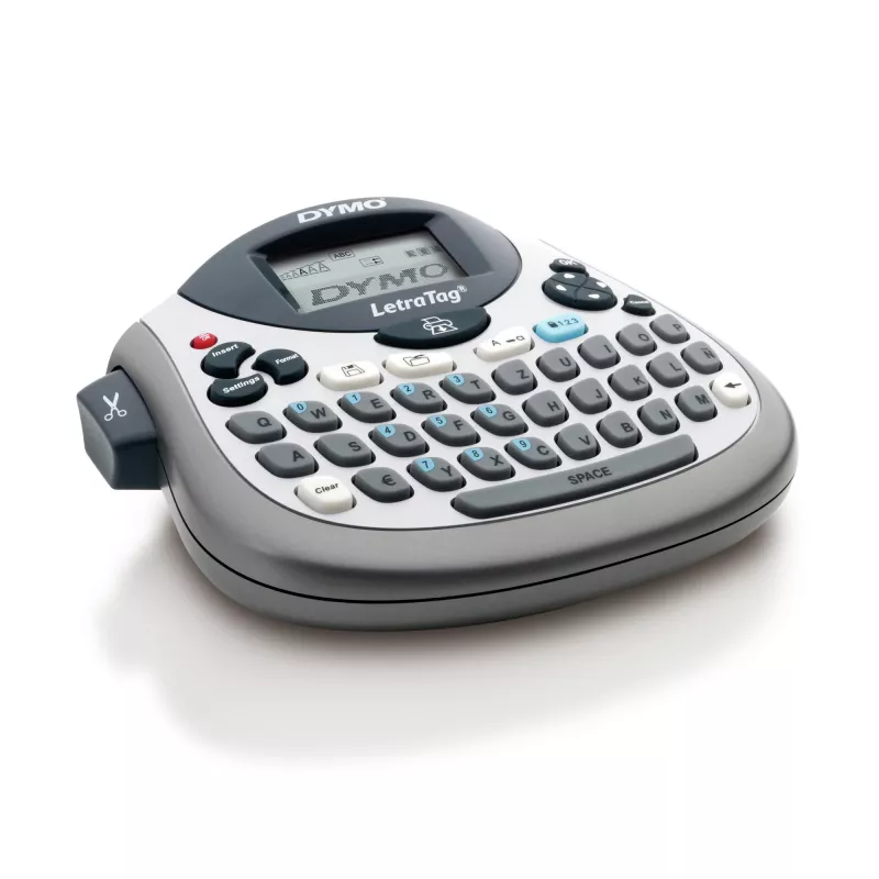 DYMO LetraTag ® 100T - Etiķešu printeris QWZ, QWERTZ, Tiešā termiskā / Termopārnese, Pelēks