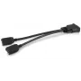 HP DMS-59 uz Dual DisplayPort komplekts, DMS, 2 x DisplayPort, vīrišķais, sievišķais, melns, vīrišķais/sievišķais