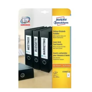 Pašlīmējošā printera etiķete Avery C32267-25