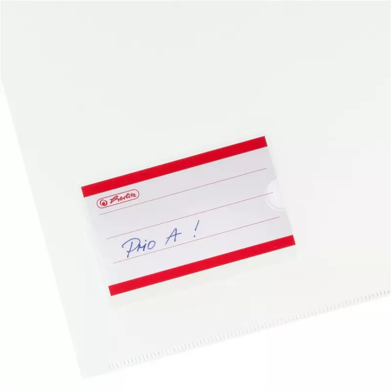 Mape Herlitz 10913804 Polipropilēns (PP) Caurspīdīga A4