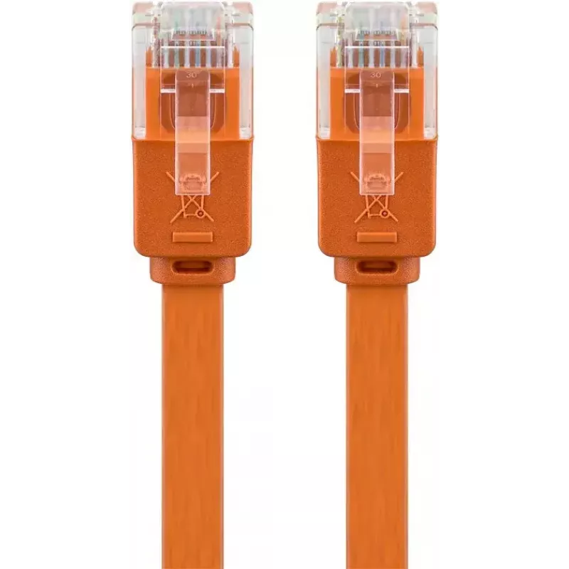 Plakans komutācijas kabelis Goobay CAT 6 U/UTP oranžs 1.5 m
