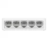 Manhattan 5 portu ātrais Ethernet slēdzis, plastmasa, trīs gadu garantija, kaste