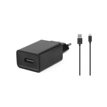 CoreParts MSPP2860B mobilās ierīces lādētājs Universāls Melns USB Iekštelpu