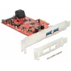 Interfeisa karte DeLOCK 89389 iekšējā SATA USB 3.2 Gen 1