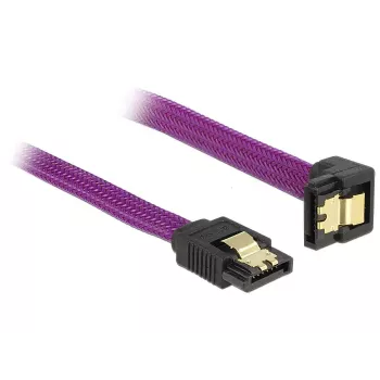 SATA kabelis DeLOCK 83695 0,3 m purpura krāsā