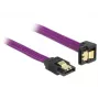 SATA kabelis DeLOCK 83695 0,3 m purpura krāsā
