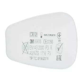 Daļiņu filtrs 3M 5935 5000 sērijas respiratoram P3 40 gab.