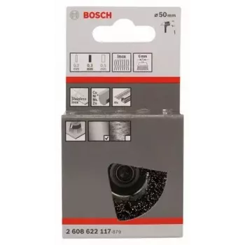 Bosch 2 608 622 117 stiepļu ritenis/stiepļu suka Kausa suka 5 cm