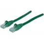 Intellinet tīkla kabelis, Cat6, 20 m, zaļš, CCA, U/UTP, PVC, RJ45, zeltīti kontakti, bez aizķeršanās, ar aizsargapvalku, mūža garantija