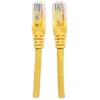Intellinet tīkla komutācijas kabelis, Cat6, 20 m, dzeltens, CCA, U/UTP, PVC, RJ45, apzeltīti kontakti, neaizķerams, ar apavu, mūža garantija