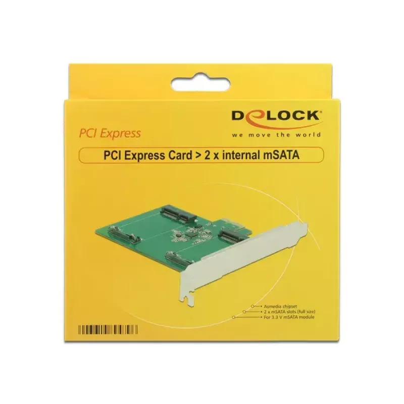 Iekšējais mSATA adapteris DeLOCK 89479