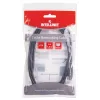 Intellinet tīkla komutācijas kabelis, Cat5e, 1,5 m, melns, CCA, U/UTP, PVC, RJ45, zeltīti kontakti, neaizķerams, ar aizsargapvalku, mūža garantija