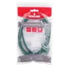 Intellinet tīkla komutācijas kabelis, Cat5e, 1,5 m, zaļš, CCA, U/UTP, PVC, RJ45, zeltīti kontakti, bez aizķeršanās, ar aizsargapvalku, mūža garantija