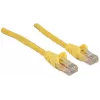 Intellinet tīkla savienojošais kabelis, Cat6A, 7,5 m, dzeltens, varš, S/FTP, LSOH / LSZH, PVC, RJ45, zeltīti kontakti, bez aizķeršanās, ar aizsarguzmavu, mūža garantija