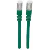 Intellinet tīkla komutācijas vads, Cat6A, 30 m, zaļš, varš, S/FTP, LSOH / LSZH, PVC, RJ45, apzeltīti kontakti, bezķeršanās, aizsargapvalks, mūža garantija
