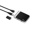 Hama 00054546 karšu lasītājs USB 3.2 Gen 1 (3.1 Gen 1) Type-A/Type-C melns, sudrabains