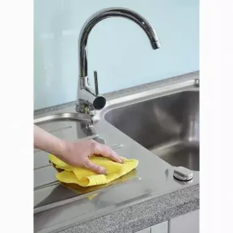 Hama 00111391 tīrīšanas lupatiņa no mikrošķiedras Zila, Zaļa, Sarkana, Dzeltena 4 gab.
