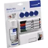 Piederumu komplekts tāfelēm Legamaster basic, 10 daļas, saderīgs ar Legamaster UNIVERSAL, daudzkrāsains, 225×45×255 mm