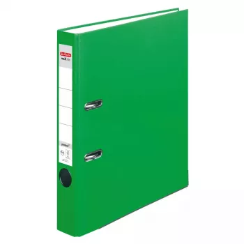 Kastīšu mape Herlitz 11053675 Zaļa Polipropilēns PP A4 50mm