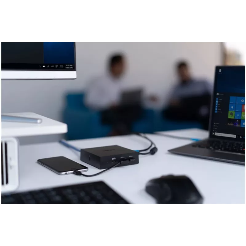 Kensington SD2000P USB-C 5Gbps Single 4K Nano dokstacija - 60W PD - HDMI vai DP - Win/Mac/Chrome
