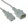ACT strāvas vads C13 - C14 balts 0,6 m