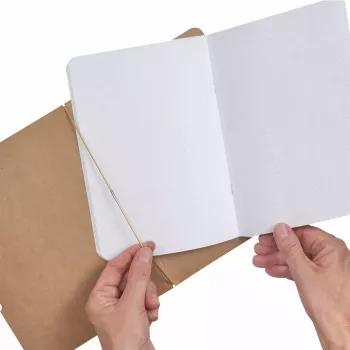 Rakstāmpiezīmju grāmatiņa Herlitz Pure Glam A5 40 lapas zelta