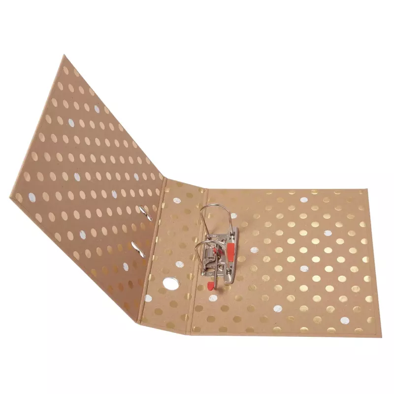 Gredzena mape A4 Herlitz Pure Glam Gold Silver