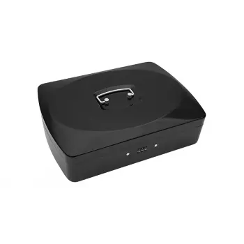 Naudas/biļešu kaste WEDO 146 421Z tērauda melna