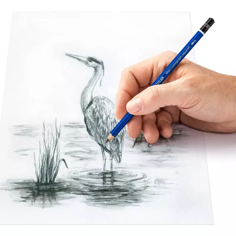 Krāsainie zīmuļi Staedtler Mars Lumograph aquarell Multi
