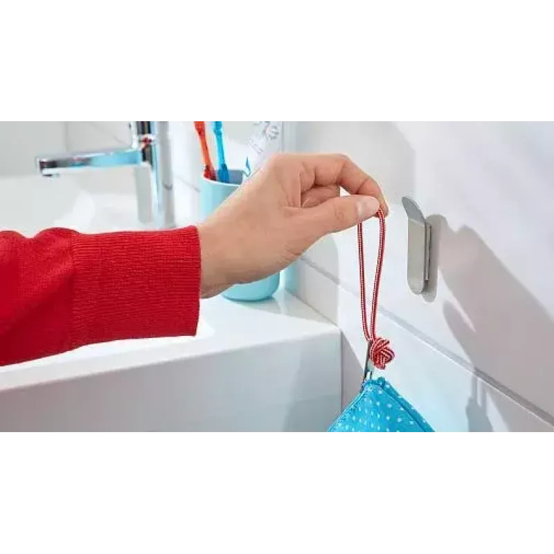 Dvieļu āķis TESA 57045-00000 Metallic Iekštelpām 2 gab.