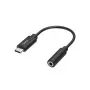 Hama 00200318 mobilā tālruņa kabelis Melns USB C 3.5mm