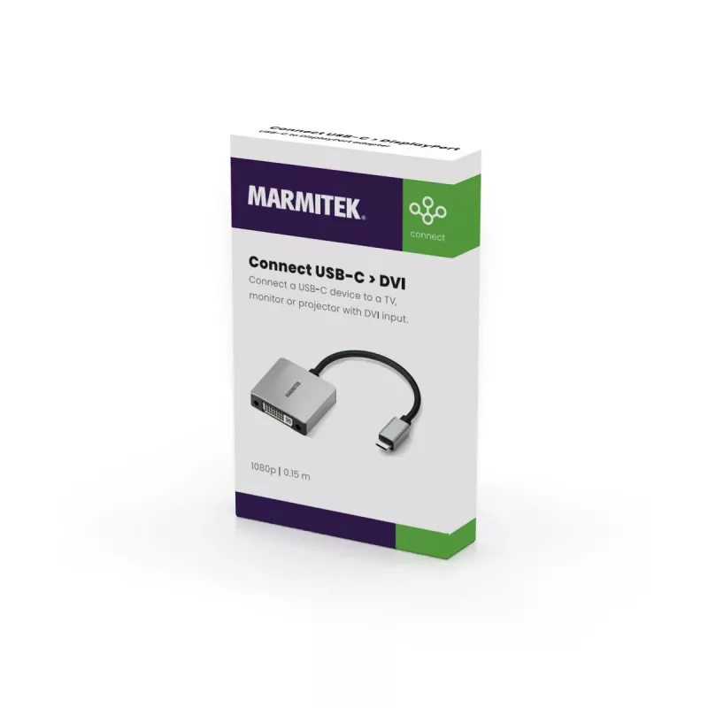 Marmitek Connect USB C to DVI - USB-C uz DVI adapteris