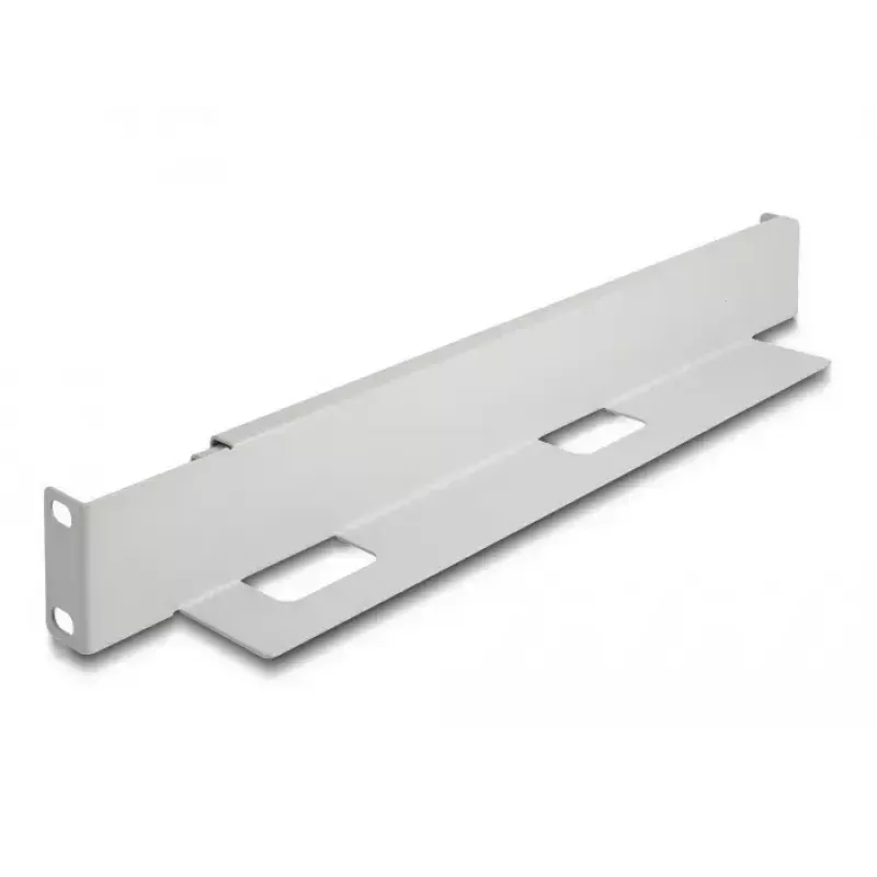 Montāžas kronšteins DeLOCK 19 collu regulējams garums 368-600mm pelēks 2 gab.