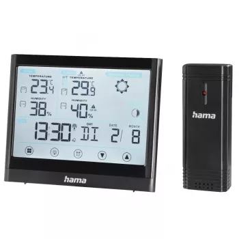 Hama Full Touch melns LED ar baterijām