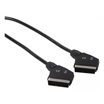 Hama 00182020 SCART kabelis 3 m SCART (21-pin) Melns