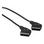 Hama 00182020 SCART kabelis 3 m SCART (21-pin) Melns