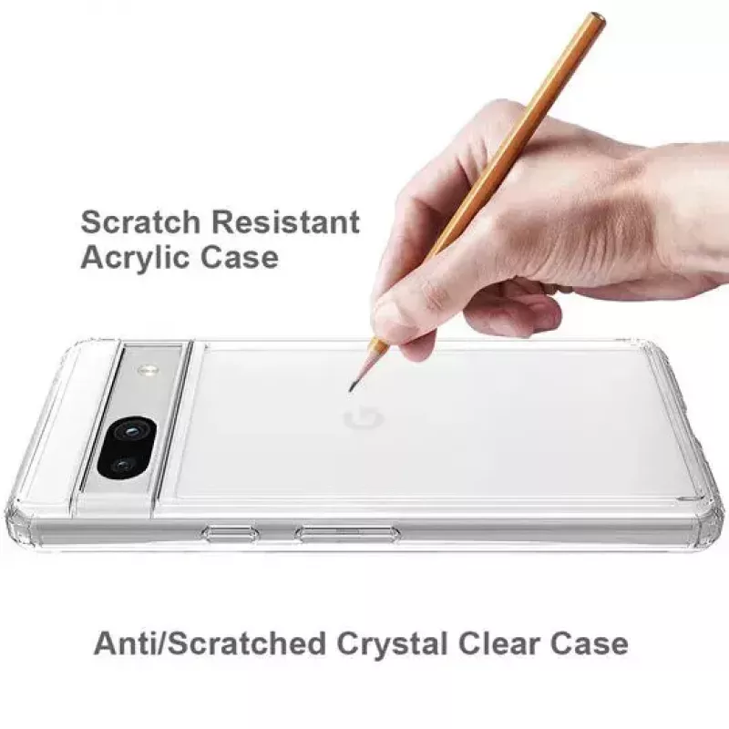 Cover JT BERLIN 10918 mobilā tālruņa maciņš Caurspīdīgs Google Pixel 7a