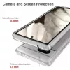 Cover JT BERLIN 10918 mobilā tālruņa maciņš Caurspīdīgs Google Pixel 7a