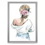 Hama Lilly viena attēla rāmis Sudraba krāsa
