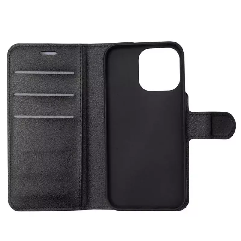 Folio vāciņš JT BERLIN Schöneberg iPhone 14 15.5 cm melns