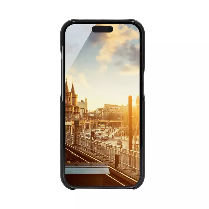 Vāciņš JT BERLIN Kreuzberg iPhone 14 Pro Max 17 cm Melns