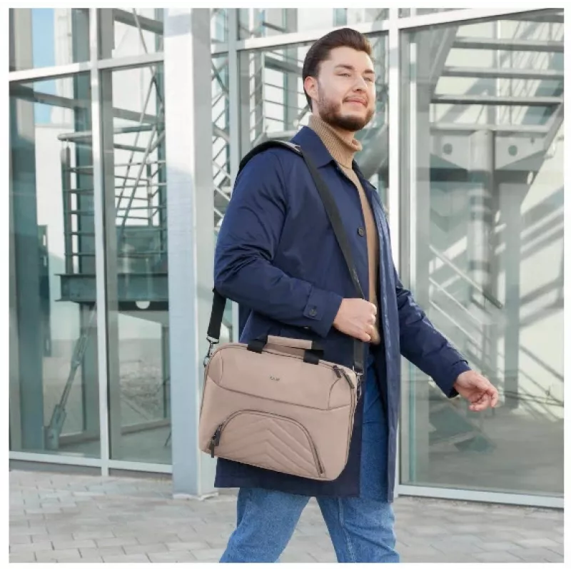 Hama Premium Lightweight 41,1 cm (16,2 collu) Toploader soma bēšā krāsā