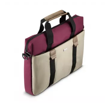 Hama 00222059 portatīvā datora soma 35,8 cm (14,1 collas) ratiņu tipa soma bēša, sarkana