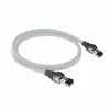 ACT Pelēks 2 metri S/FTP CAT6A IDC 4PPoE / PoE++ 100W LSZH komutācijas vads ar aizķeršanās novēršanas apvalku un RJ45 savienotājiem